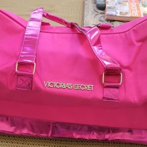 Victoria's Secret pink duffle weekender